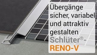 Übergangsprofil SchlüterRENOV Übergänge sicher und attraktiv gestalten [upl. by Bellaude]