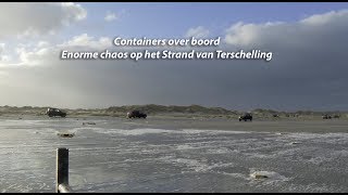 CHAOS Containers op het strand van Terschelling [upl. by Sateia642]