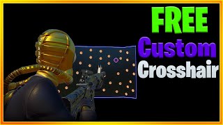 HOW To Get CUSTOM CROSSHAIRRETICLE On Fortnite  Fortnite How To Get CRACKED AIM [upl. by Annawat]