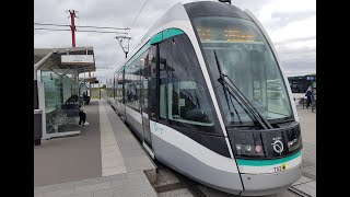 Tramway Ligne 7🚊Citadis 302 STIF x RATP  Villejuif  Louis Aragon➡️Porte de lEssonne [upl. by Nwahsor963]