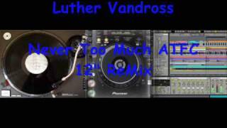 Luther Vandross  Never Too Much Remix [upl. by Boone]