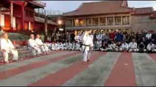 Hanshi Shimabukuro Zenpo 10th Dan Chatan Yara No Kushanku [upl. by Annairda]