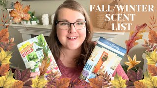 🍁FALLWINTER 2023 Scentsy Catalog SCENT LIST What’s Back What’s Discontinued Some Shockers🍁 [upl. by Jenne972]