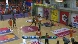 Lebanese Basketball League 20172018  Ismail Ahmad Assist  Homenetmen vs Riyadi [upl. by Lussier]