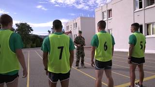 Tests sportifs recrutement Légion étrangère Luc léger  Shuttle run [upl. by Elyk449]