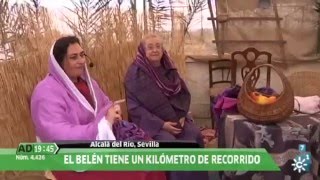 Andalucía Directo  Belén viviente de Alcalá del Río [upl. by Macmahon]