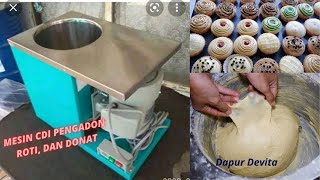 RIVIEW MESIN CDI UNTUK MENGADON ROTI  DONAT  SEGALA MACAM ROTI  PRAKTIS  DAN MUDAH [upl. by Ivo749]