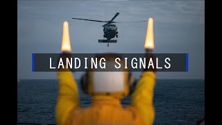 HELICOPTER MARSHALLING SIGNALS [upl. by Thoer]