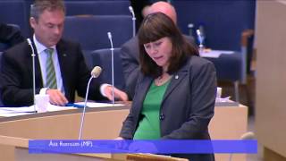 Jimmie Åkesson SD sätter Åsa Romson MP på plats [upl. by Jasmine]