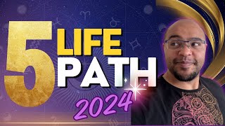 Life Path 5 2024 5️⃣ Numerology amp Tarot reading  reydiantnumerology [upl. by Rojam]