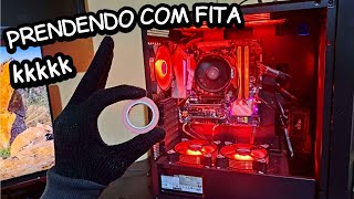 Tunando o PC Gamer com Fans RGB Custo Benefício do Aliexpress [upl. by Adlog]