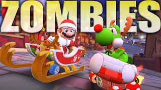 MARIO KART MERRY MOUNTAIN ZOMBIES [upl. by Hiett]