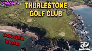 THURLESTONE GOLF CLUB COURSE VLOG PART 1 [upl. by Guerin378]