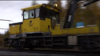 Finnish Trains in Northern Finland September 2022 [upl. by Hallette]