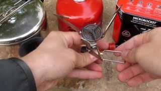 MSR MicroRocket Ultralight Stove Review  HD [upl. by Rodgiva]