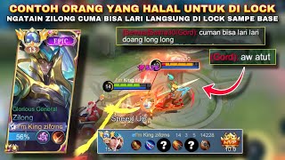 CONTOH MUSUH YANG HALAL UNTUK DI LOCK Ketemu gord songong mode lock on🔥  MLBB [upl. by Eiuqnimod]