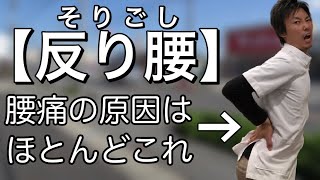 【尾張旭市整体院HampB】反り腰ってなに？腰痛になるの？ [upl. by Raven]