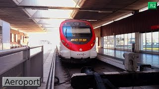 Aeroport R2  Rodalies Barcelona  Renfe Civia [upl. by Ellahcim354]