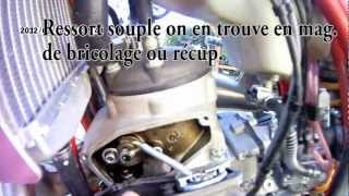 Astuce rélage Valve gas gas 250mp4 [upl. by Aniratak]