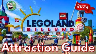 LEGOLAND Billund ATTRACTION GUIDE  2024  First amp ORIGINAL Legoland in Denmark [upl. by Attelrahs635]