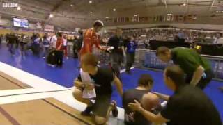 2011 Track Cycling World Cup  Mens Keirin Final  Awangs Splinterflv [upl. by Ecirtram]