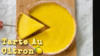 TARTE AU CITRON SUPER FACILE ET RAPIDE🍋 [upl. by Bathilda892]