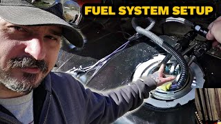 LS Swap Square Body Fuel System How I Did My Fuel System On My Square Body Chevy [upl. by Padget]