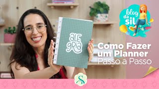 Como Fazer um Planner Passo a Passo [upl. by Imalda]