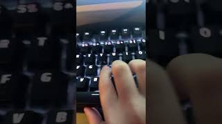 Razor Blackwidow V3 TenKeyLess sound test [upl. by Anniahs]