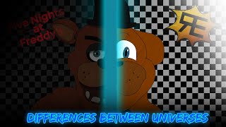 The Universal Differences In Random Encounters FNAF [upl. by Yggep]