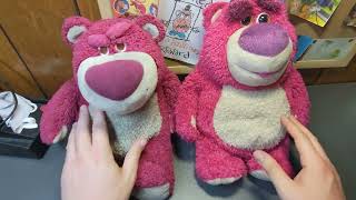 Signature Collection Lotso Huggin Bear Toy Story Review And Compare With Disney Store Lotso [upl. by Eikcid]