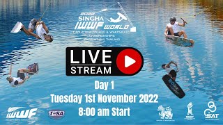 2022 SINGHA IWWF World Cable Wakeboard amp Wakeskate Championships  Day 1 [upl. by Feigin256]