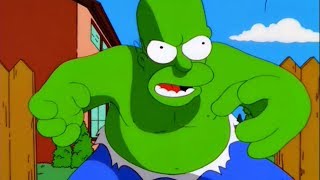 The Simpsons  Homer is the Incredible Hulk [upl. by Obediah]