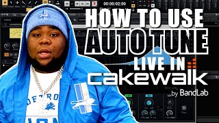 How To Use Auto Tune Live In Cakewalk  Graillon 2  Tutorial [upl. by Sezen199]