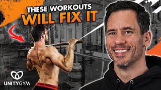 How To Fix Scapular Winging  FULL WORKOUTS [upl. by Htyderem724]