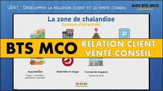 AIDE BTS MCO  Questce quune Zone de chalandise   Relation client et vente conseil [upl. by Mor]