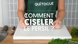 Comment ciseler le persil [upl. by Novy741]