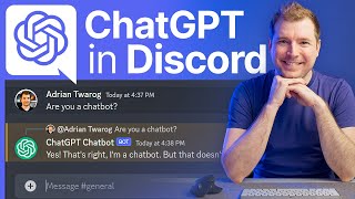 How to use ChatGPT on Discord  AI Chatbot Tutorial [upl. by Aidam955]