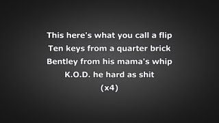 J Cole  KOD Lyrics [upl. by Catton871]