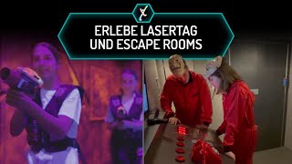 funXperience Langenhagen – Erlebe Lasertag und Escape Rooms [upl. by Niloc]