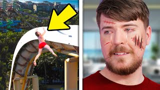 MrBeast fell off the waterslide then [upl. by Karry961]