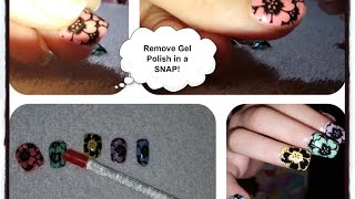 Remove Soak Off Gel without ACETONE or Polish Remover [upl. by Colly424]