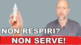 Spray nasale se non respiri non serve [upl. by Gnos]