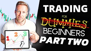 Trading for Beginners Part 2  FULL TRADING COURSE TUTORIAL [upl. by Ramgad536]