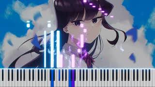 Cinderella  CIDER GIRL Komi Cant Communicate OP Piano [upl. by Aihsenot752]