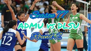 UAAP 77  ADMU vs DLSU Round 2 [upl. by Doretta]