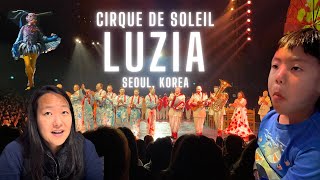 🎪LUZIA of ☀️CIRQUE DE SOLEIL in 🇰🇷KOREA 태양의 서커스 루치아 in 서울 👏👏👏 Curtain Call Full Video 커튼콜 풀영상 [upl. by Yecram]