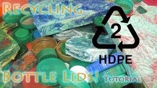 How To Recycle HDPE Bottle Lids Into Flawless Flat Sheet Material  Best Results [upl. by Noami]