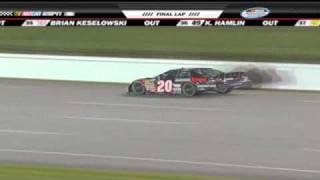 2009 Meijer 300  Joey Logano Wins [upl. by Anaile710]