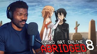 Relationship goals  SAO abridged Ep8 Reaction [upl. by Greenfield]